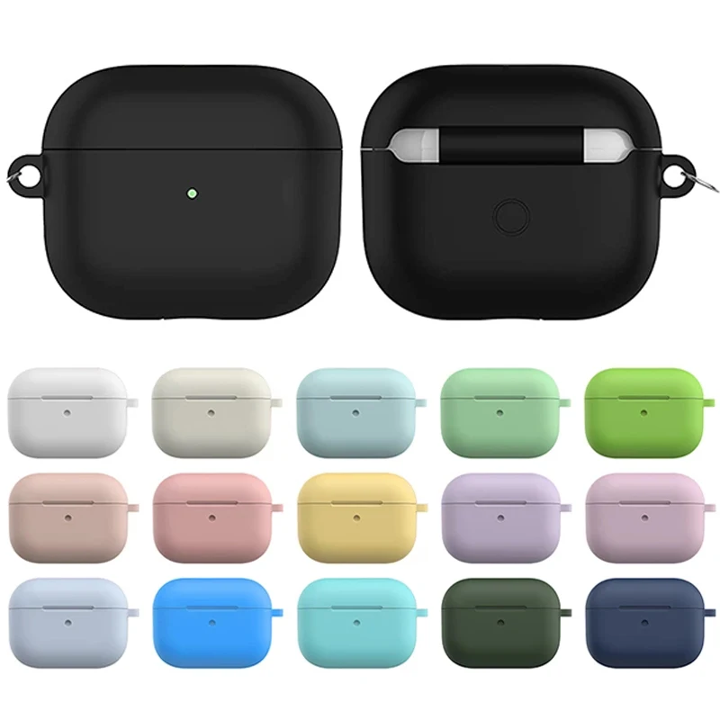 

Case For 2022 New Apple AirPods 3 Cover Soft Silicone Protective Case For Airpods 3 Case Bluetooth Wireless Earphone Accessories