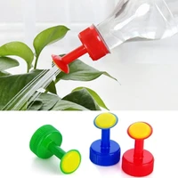 3pcs gardening plant watering attachment spray head soft drink bottle water can top waterers seedling irrigation equipment
