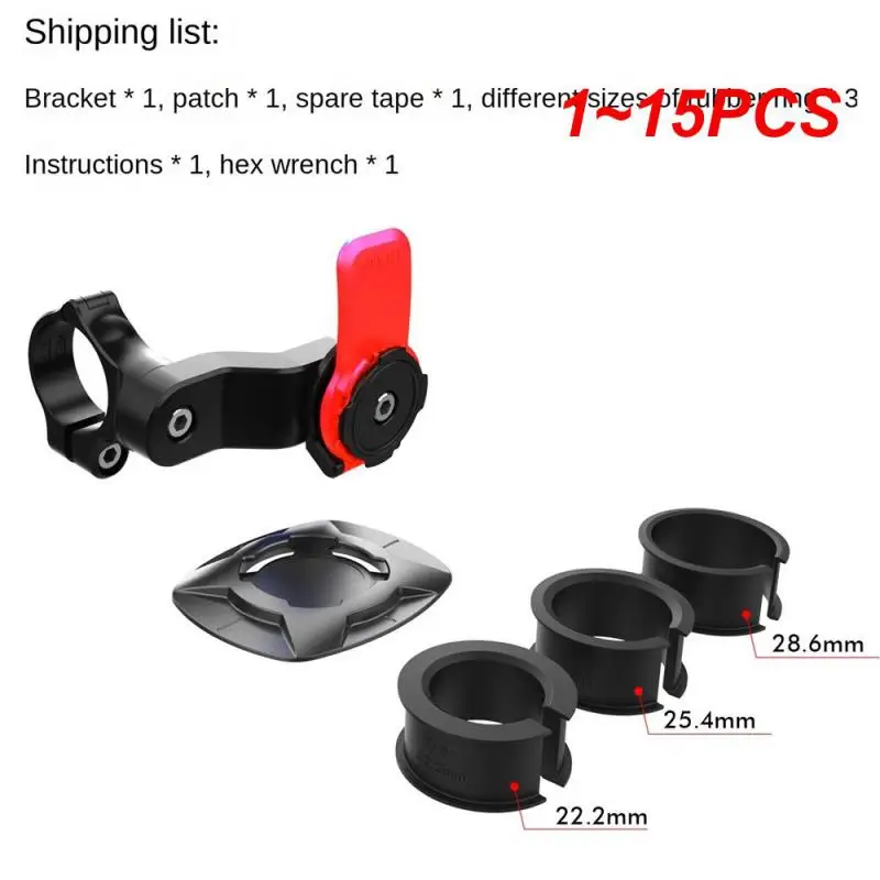 

1~15PCS Bicycle Handlebar Stem Holder Motocycle Handlebar Phone Mount Universal Adaptors Wall VIBRATION DAMPENER Belt Clip Twist