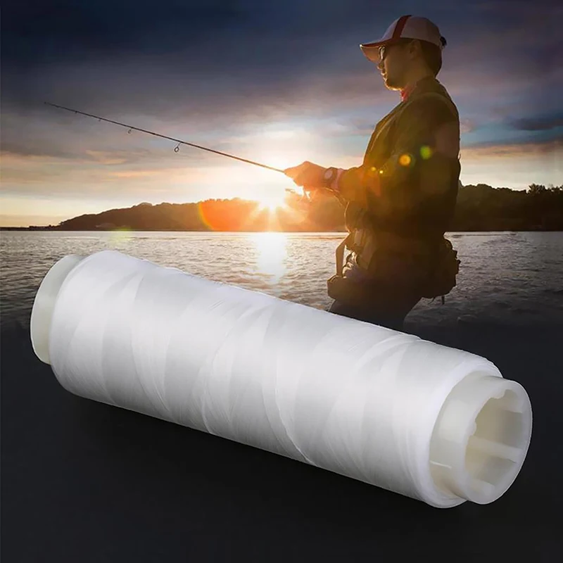 

PJ/3/4 High Tensile Polyester Bait Elastic Thread Spool Sea Fishing Accessories Tackle Invisible Fishing Bait Line