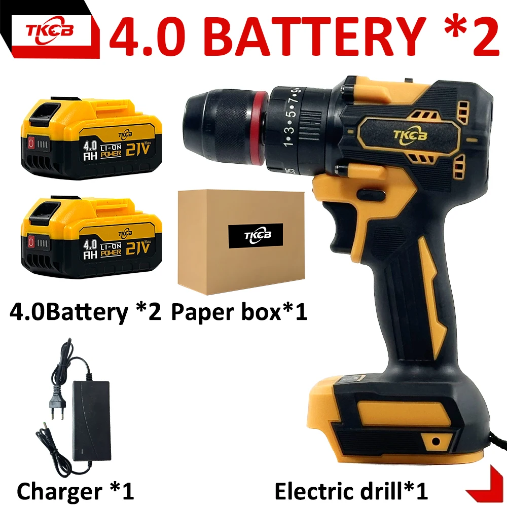 

Бесщеточная аккумуляторная дрель TKCB 10 мм