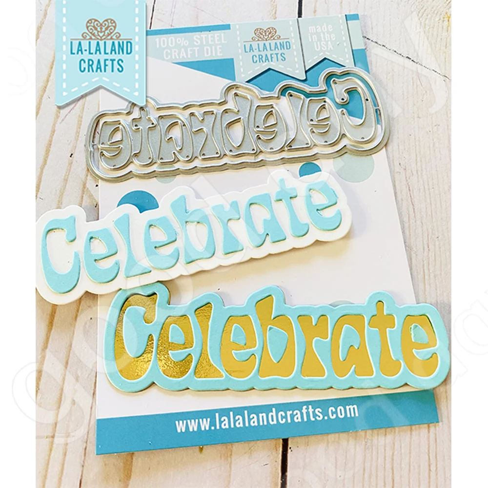 

2022 Arrival New hot sale Celebrate Metal Cutting Dies Scrapbook Diary Decoration Embossing Template DIY Greeting Card Handmade