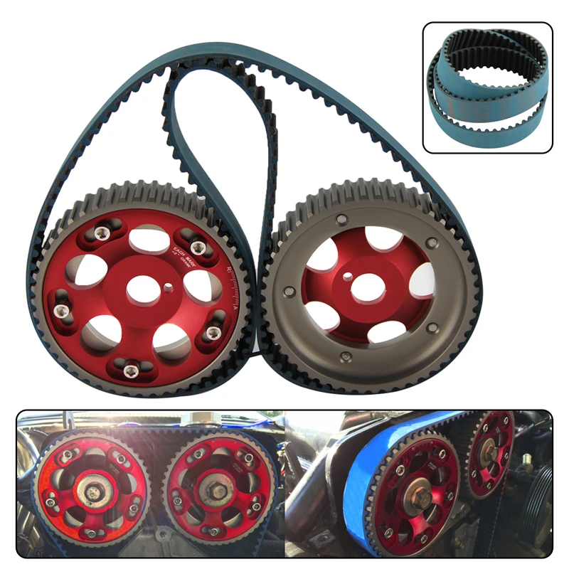 

Гоночный Ремень ГРМ + кулачковый шкив для Тойота 1JZ 1JZGTE 1JZ-GTE 88-92