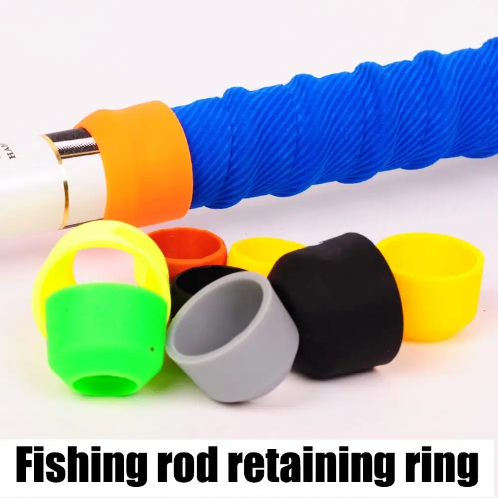 

Silicone Silicone Rod Rod Stop Ring Stop Rubber Anti-skid Ring Finger Rod Ring Rubber Float Stopper Fishing Rod Ring