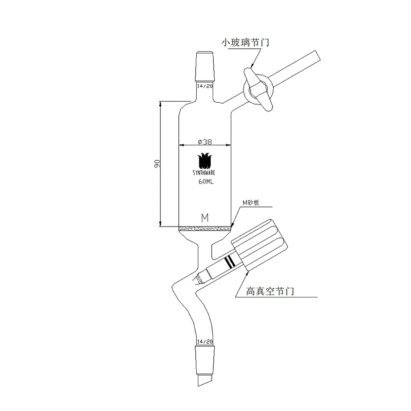 

SYNTHWARE Воронка для фильтрации капель F40
