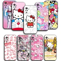 takara tomy hello kitty phone cases for xiaomi redmi poco x3 gt x3 pro m3 poco m3 pro x3 nfc x3 mi 11 mi 11 lite back cover