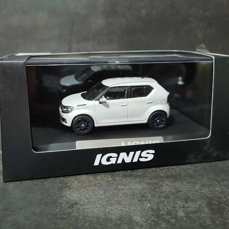 IGNIS Микромодель автомобиля из пластика и сплава 1:43 белый оранжевый синий