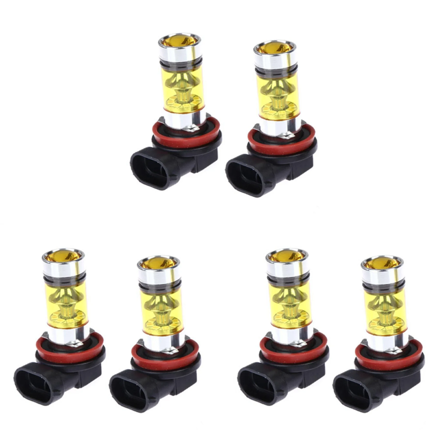 6 светодиодных ламп высокой мощности 100 Вт H8 H11