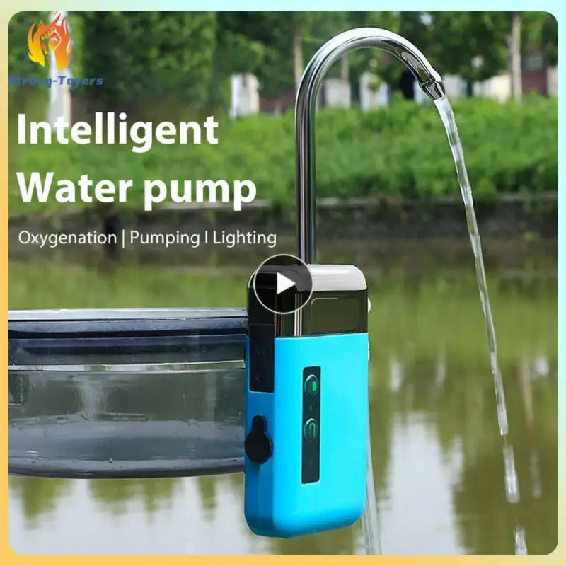 

2000ma Oxygen Pump Portable Outdoor Fishing Water Oxygen Pump Rechargeable Oxygenation Air Pump Fishing Accessories