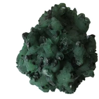 1157g natural green crystal cluster skeletal quartz point wand mineral healing crystal druse vug specimen natural stone