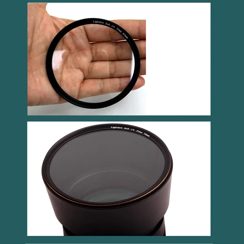 Фото Фильтр Lightdow White Soft Lens Filter 1/4 1/8 для объективов 52 55 58 62 67 72 77 82 мм, мягкий фильтр White Mist, эффект мягкого фокуса, сказочный кинематографический эффект №5