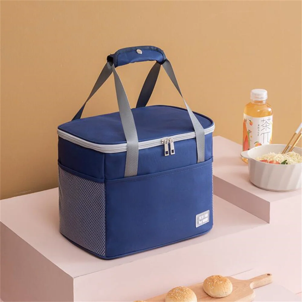

Large Capacity Lunch Handbags Oxford Cold Outdoor Picnic Bag Insulated Fresh Food Container Ice Pack Travel Sac Isotherme Cooler