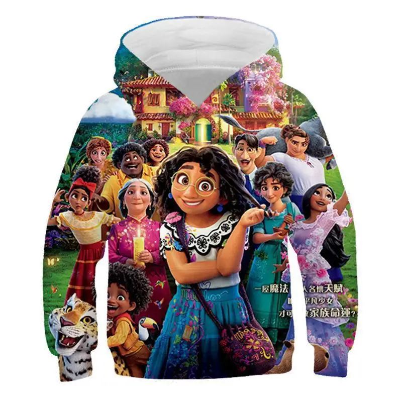 

Детская толстовка с капюшоном и длинным рукавом, с изображением животных