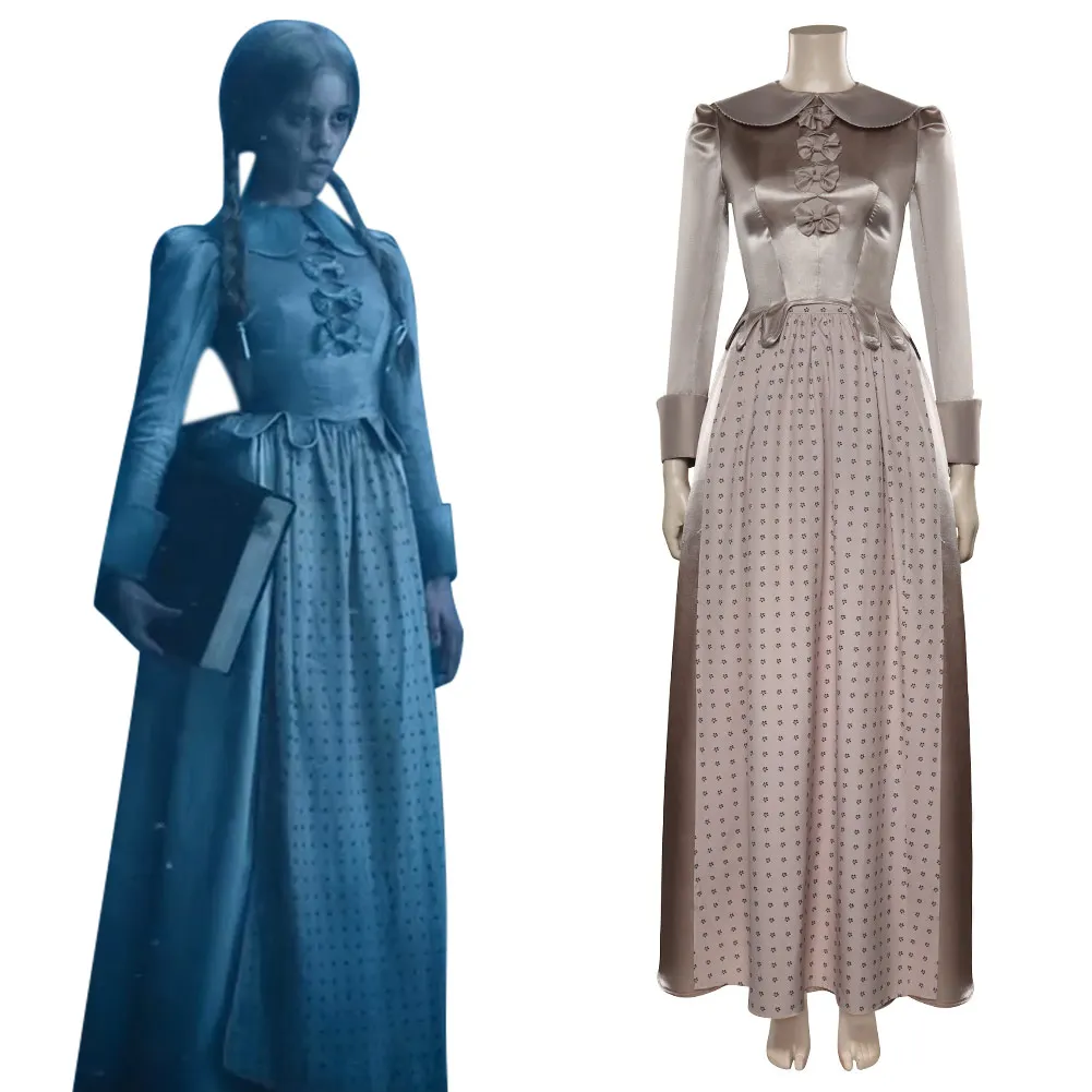 

Костюмы для косплея по мотивам среду, Аддамс, Годи, одежда для взрослых, карнавальный костюм на Хэллоуин для женщин и девочек