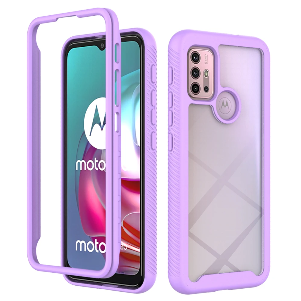 

Чехол Moto G30, Moto G Power Play Stylus 2021, сверхмощный противоударный бампер, прозрачный чехол из ТПУ, чехлы для телефонов Motorola Moto G10 G30