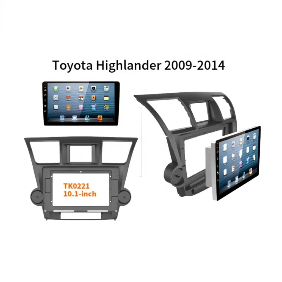 Автомобильный мультимедийный плеер 10 дюймов Android 2 Din радио GPS-навигация