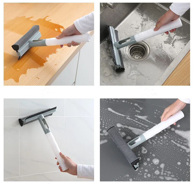 

Двухсторонний скребок для стеклоочистителя, скребок для пола в ванной, многофункциональные инструменты для очистки