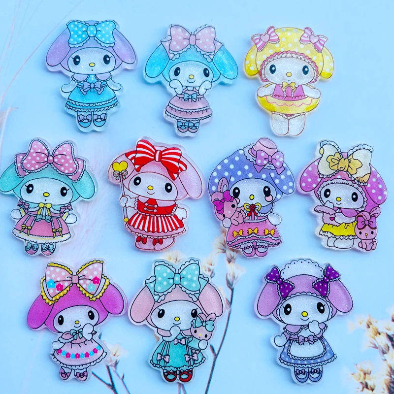 10 шт. новые милые Мультяшные акриловые аксессуары для рукоделия |