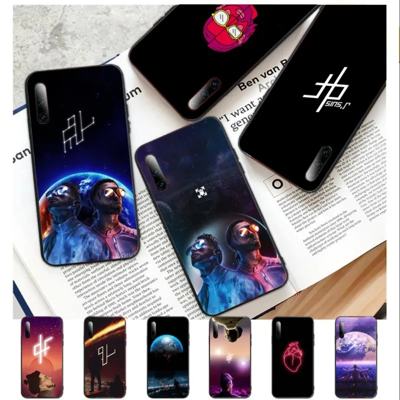 PNL QLF Rapper Mode Phone Case For Samsung Galaxy S6 S7 S8 S9 S10 S21 S22 Plus Ultra Soft Black Phone Cover