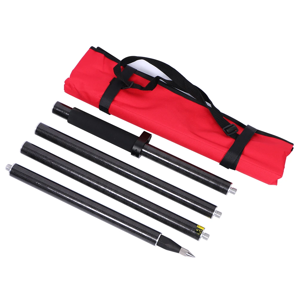 

4pcs 2M Length GPS Pole Carbon Fibre Survey Poles Survey Pole GPS Pole Carbon Fiber Pole GPS GNSS RTK SURVEYING 32mm Diameter