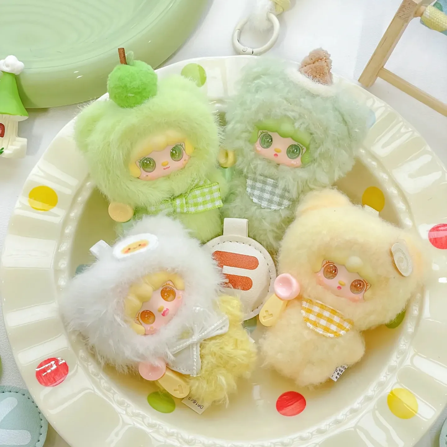 Фото Yooki Mini Hello, I'll Have A Bite: Слепая коробка с виниловыми куклами, модные игрушки, милые куклы-украшения, детские игрушки, подарок на день рождения для детей №2
