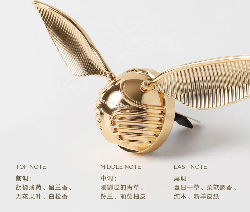 Ароматизатор для автомобиля Золотой снитч ароматизатор подарок на день рождения