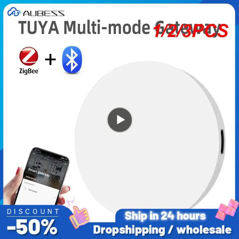

1/2/3PCS Tuya Smart Gateway Hub Multi-model Smart Home Bridge WiFi ZigBee APP Wireless Remote Control Alexa Google
