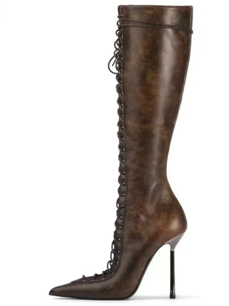 Короткие женские сапоги с сетчатым верхом цвет в ассортименте