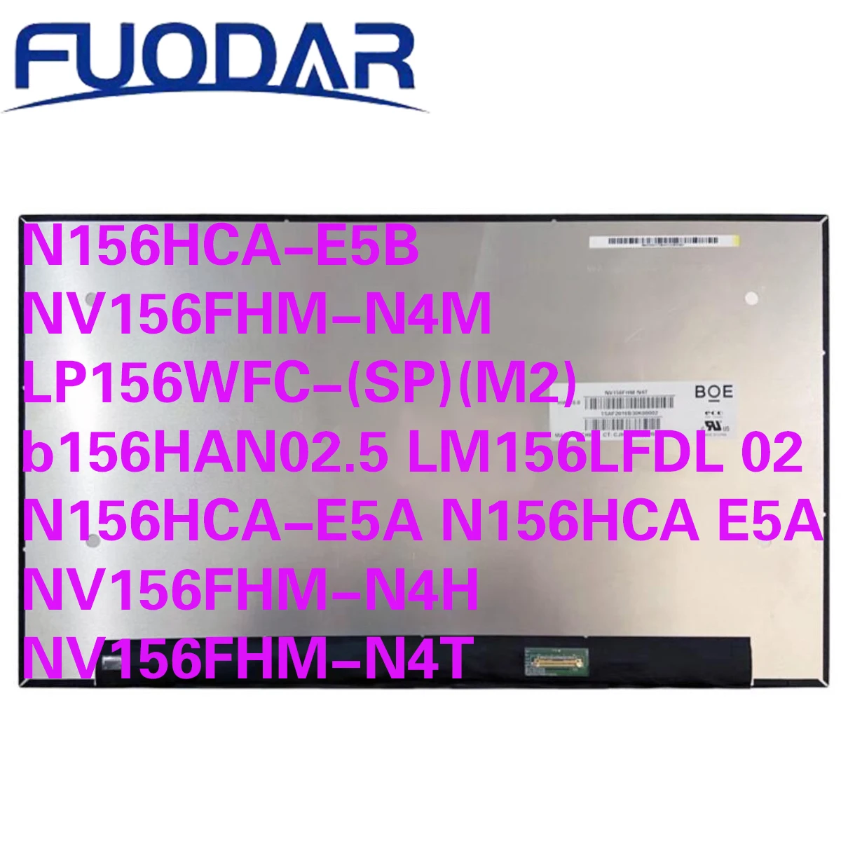 

Флюоресцентная лампа LP156WFC-(SP)(M2) b156HAN02.5 LM156LFDL 02 флюоресцентная лампа E5A