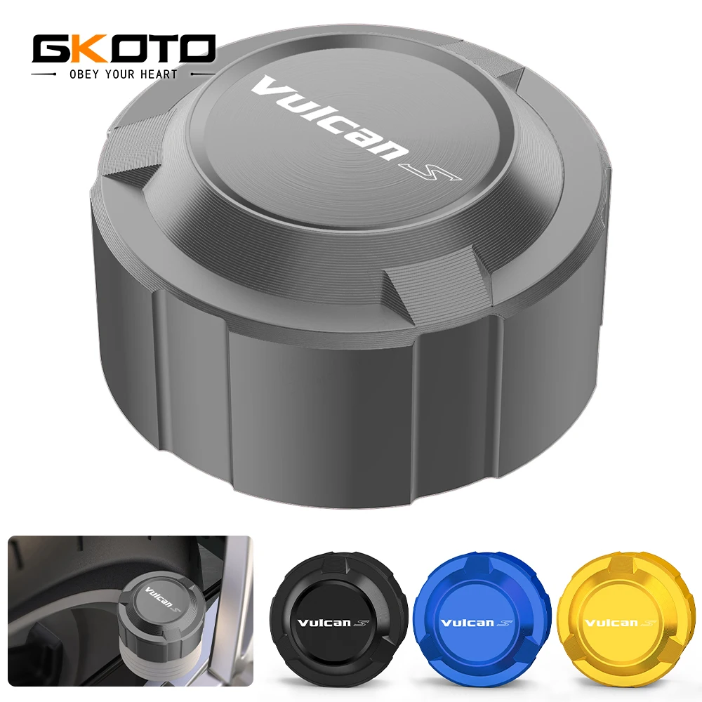 

For Kawasaki VULCAN S 650 2015-2018 2019 2020 2021 2022 Motorcycle Accessories CNC Rear brake Fluid Cylinder Reservoir Cover Cap