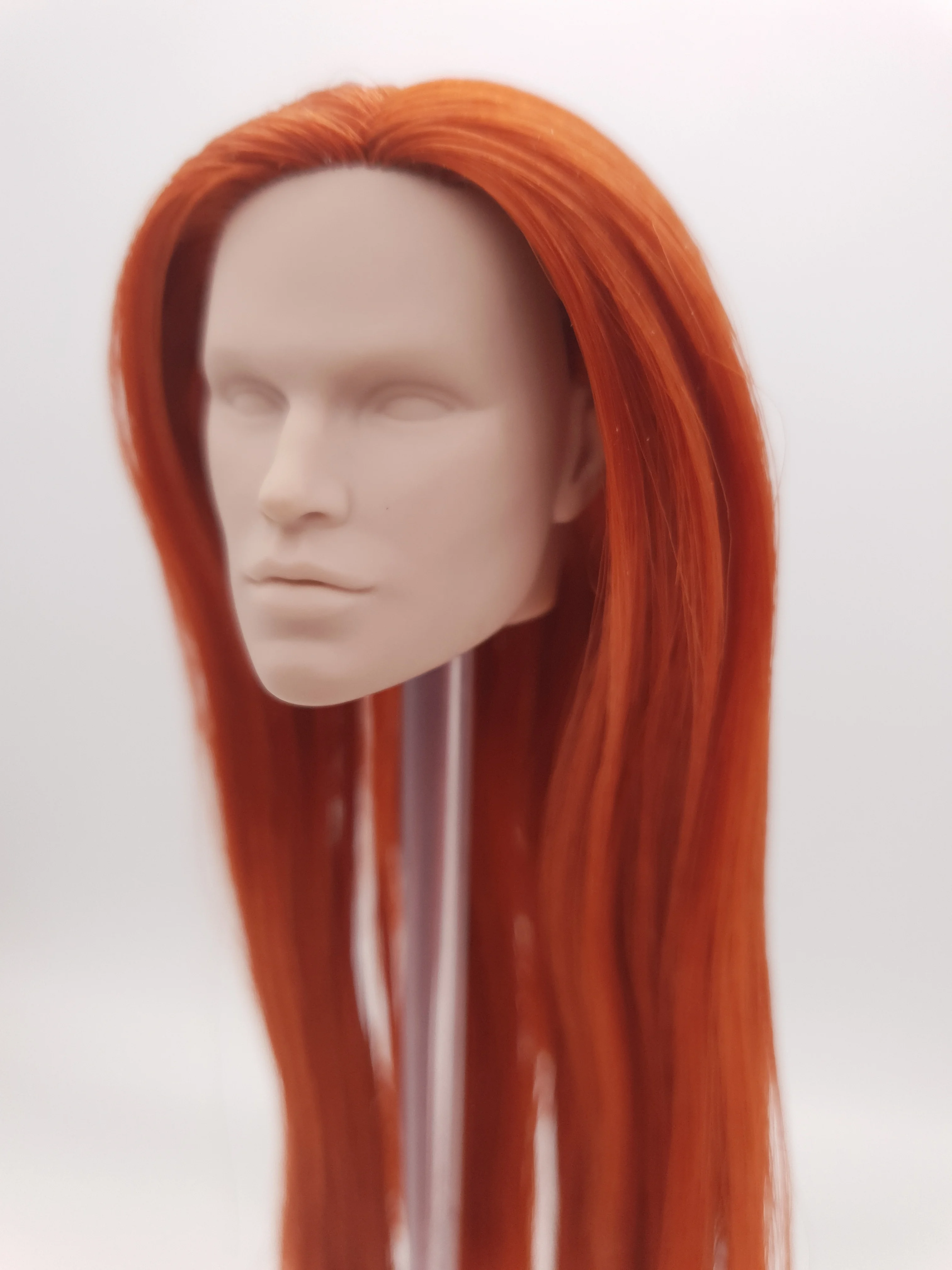 

Fashion Royalty Japan Skin Ginger Red Color Hair Rerooted Noah Faraday Integrity Homme 1/6 Scale Male Doll Head