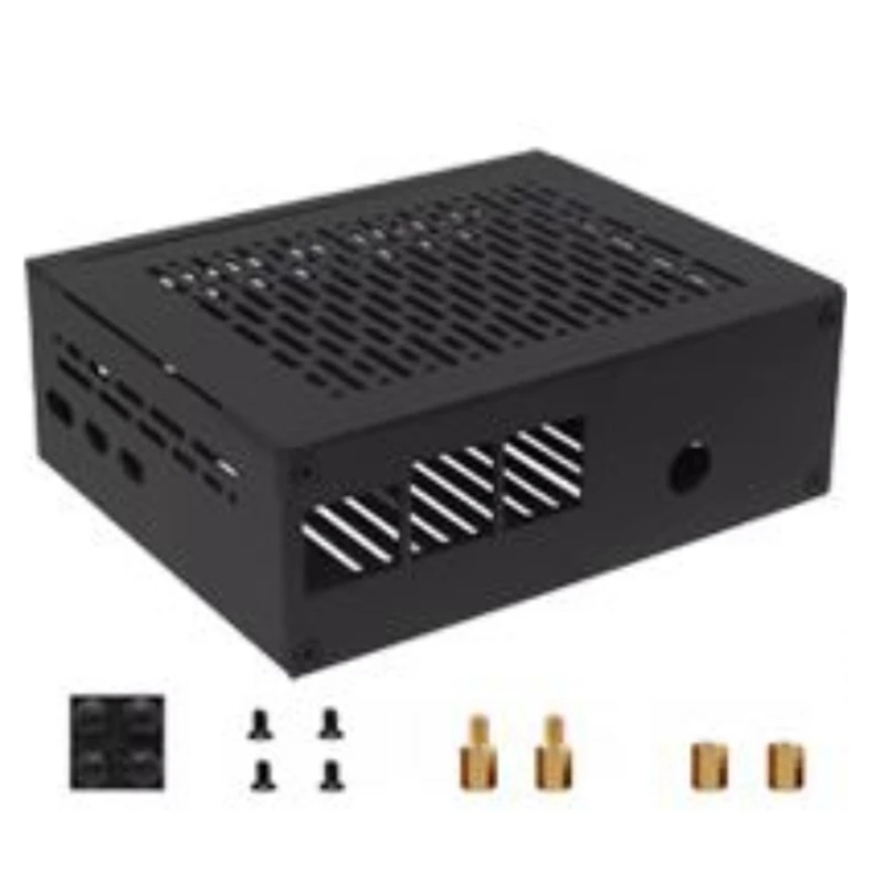 Плата расширения X1011 PCIE к M.2 NVME SSD + чехол для Raspberry Pi 5 поддержка 4Xssd 2280/2260/2242/2230