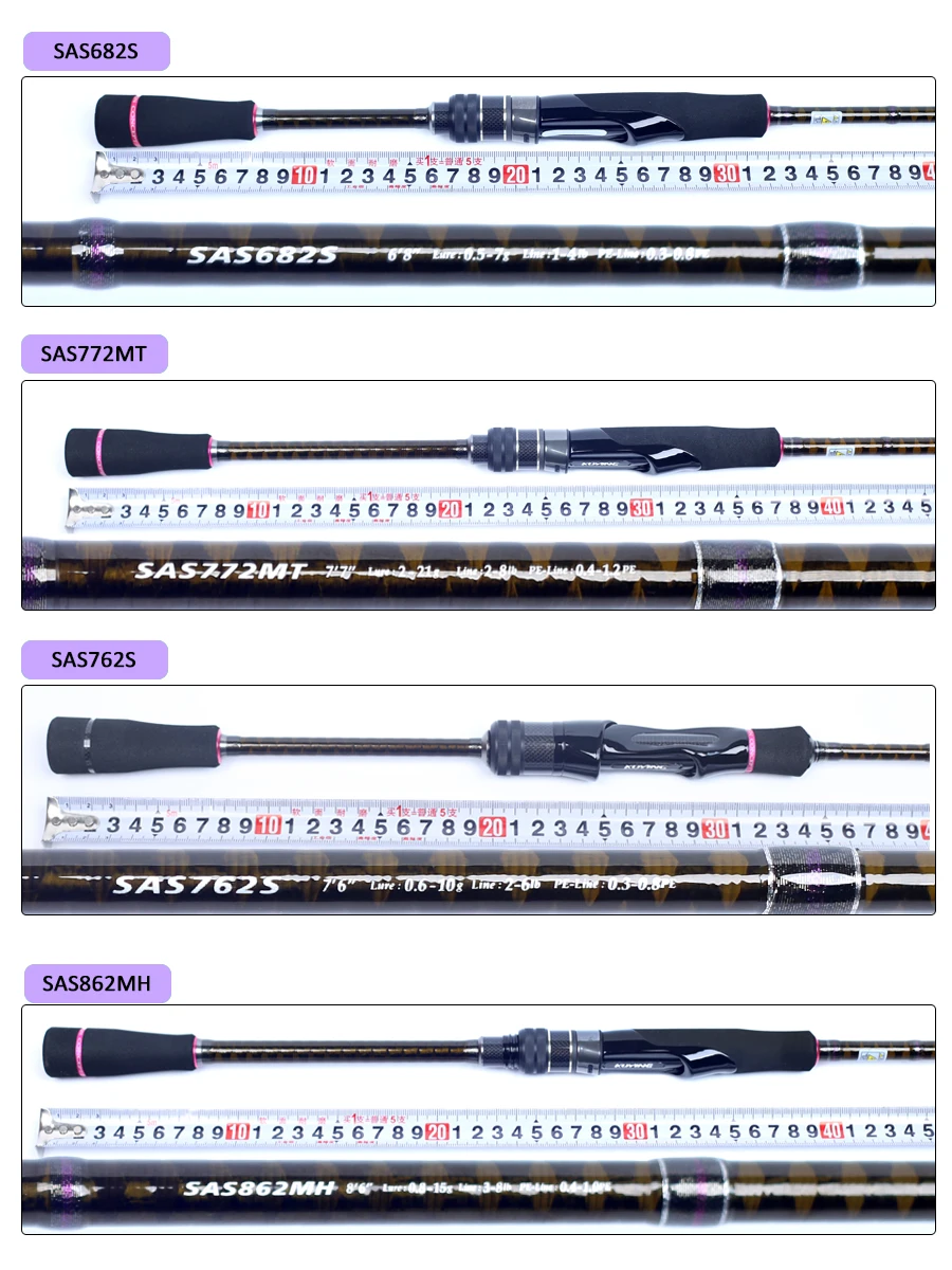 Фото KUYING SUPERLITE Ajing Spinning Rock Fishing Lure Rod 2,04 м 2,28 м 2,31 м 2,58 м Быстрая скорость Нижняя рыба Carbon FUJI A Ring Shore №5