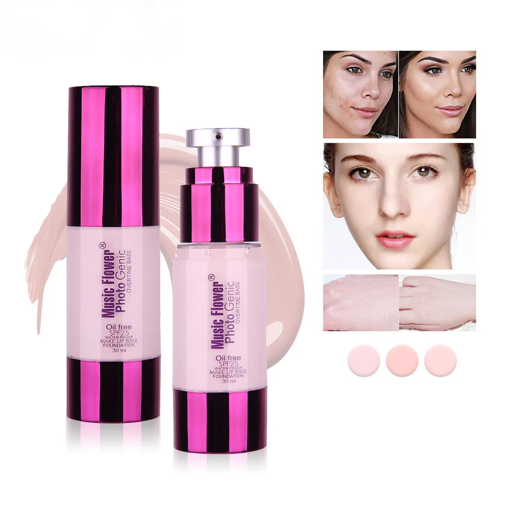 

HEALLOR музыкальный цветок, Лидер продаж, новые продукты, корейский стиль, крем для основы, натуральный мягкий розовый крем для основы кожи, макияж