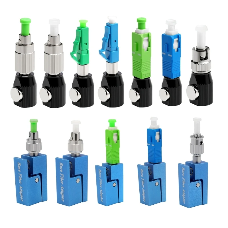 

Optical Fiber Connector Adapter OTDR Test Fiber Coupler Replacement SC/LC/FC/ST Dropship
