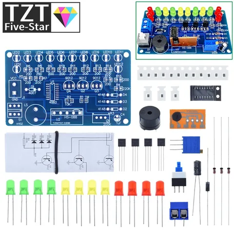 CD4060 SMD Музыкальный Фонарь Комплект для Сварки Dream Light