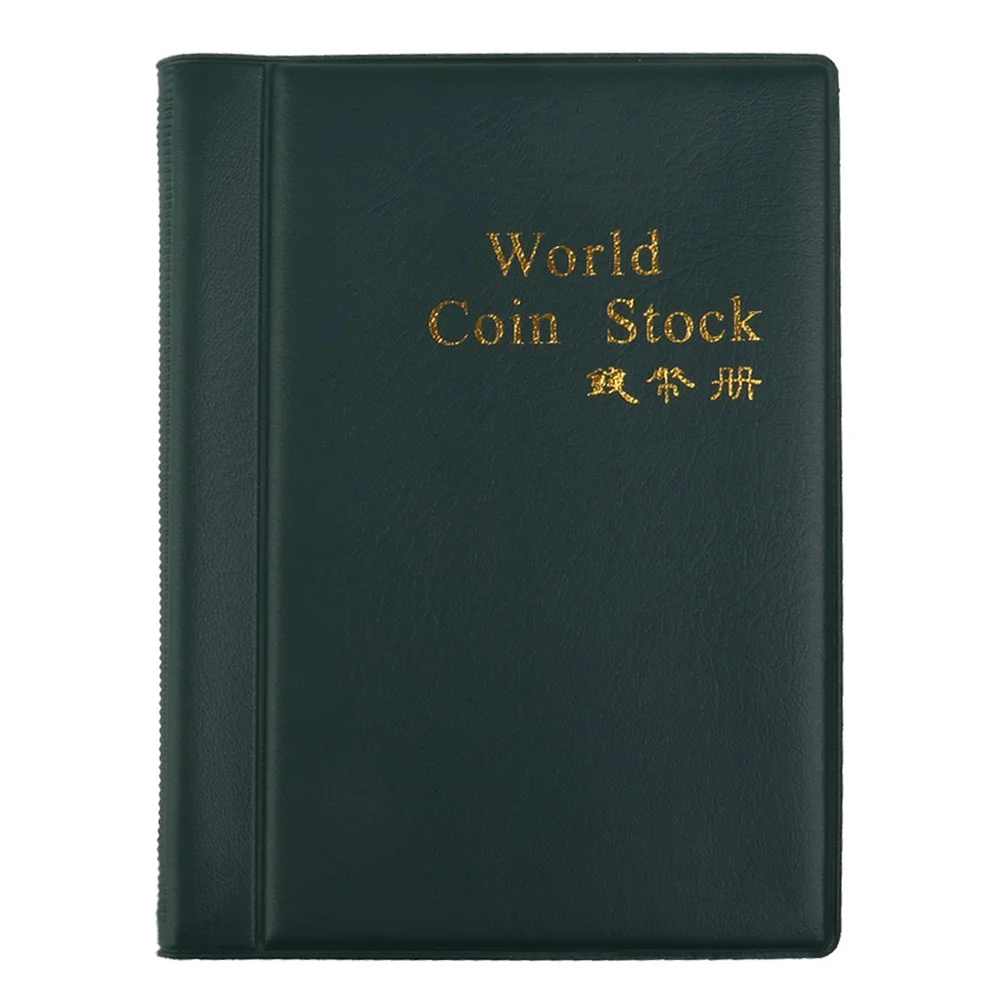 

Supplies, 120- Collecting Album Holder Pocket Size Collecting Books ( Green )