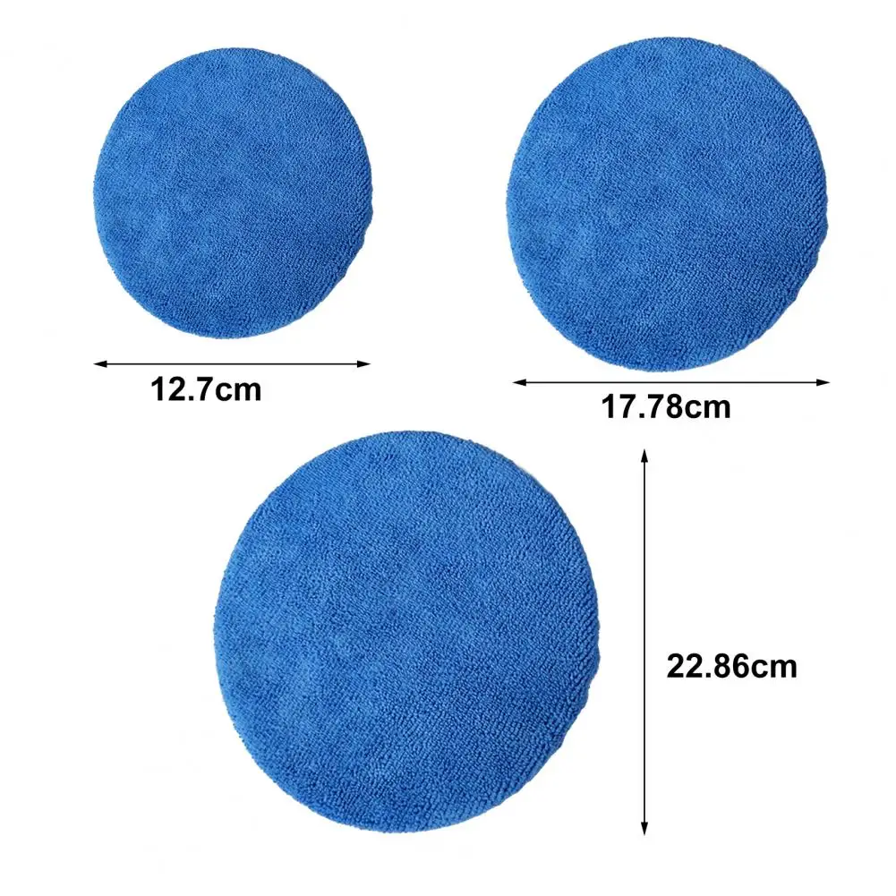 

Practical Polisher Bonnet Blue Waxing Bonnet Protective Polisher Waxing Pad Cover Elastic