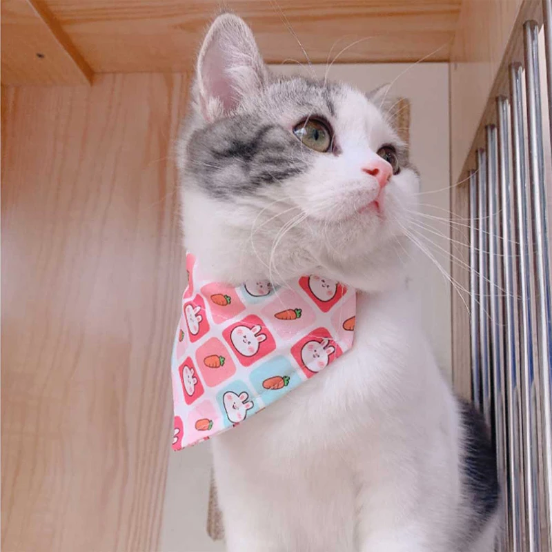 Регулируемый ошейник для собак треугольная бандана нагрудник кошек слюнявчик