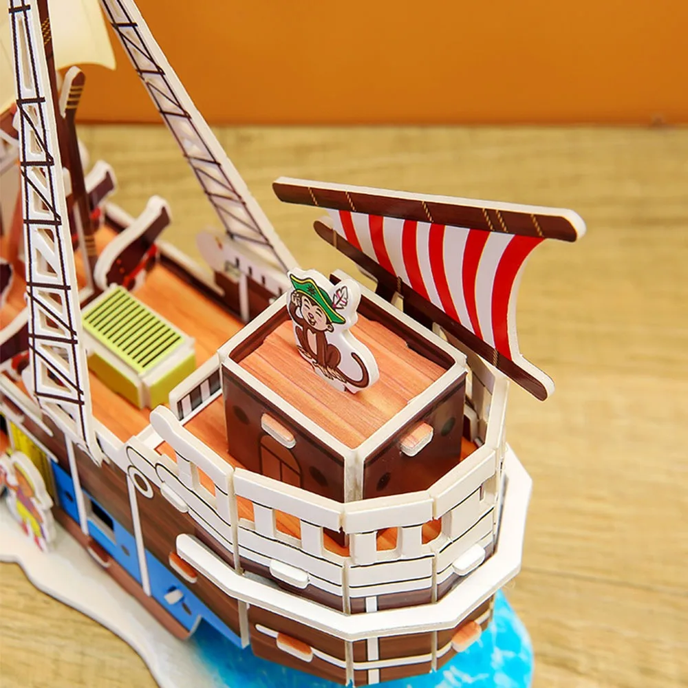 Модель для ванной и спальни 3D пазл из бумаги строительная головоломка комнаты