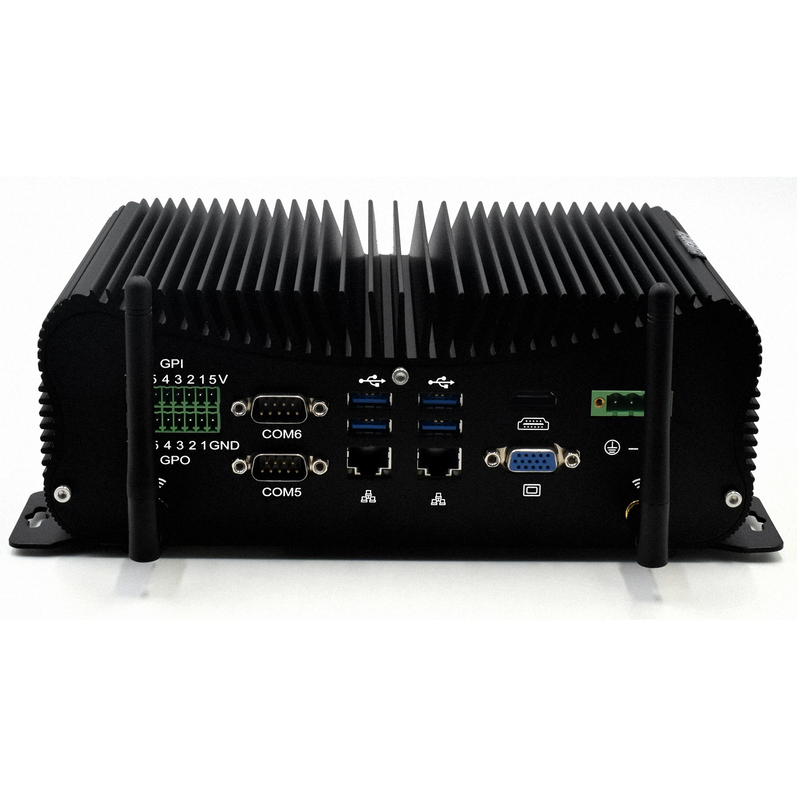 Мини-ПК 10-го поколения Intel Core i710510U промышленный безвентиляторный прочный
