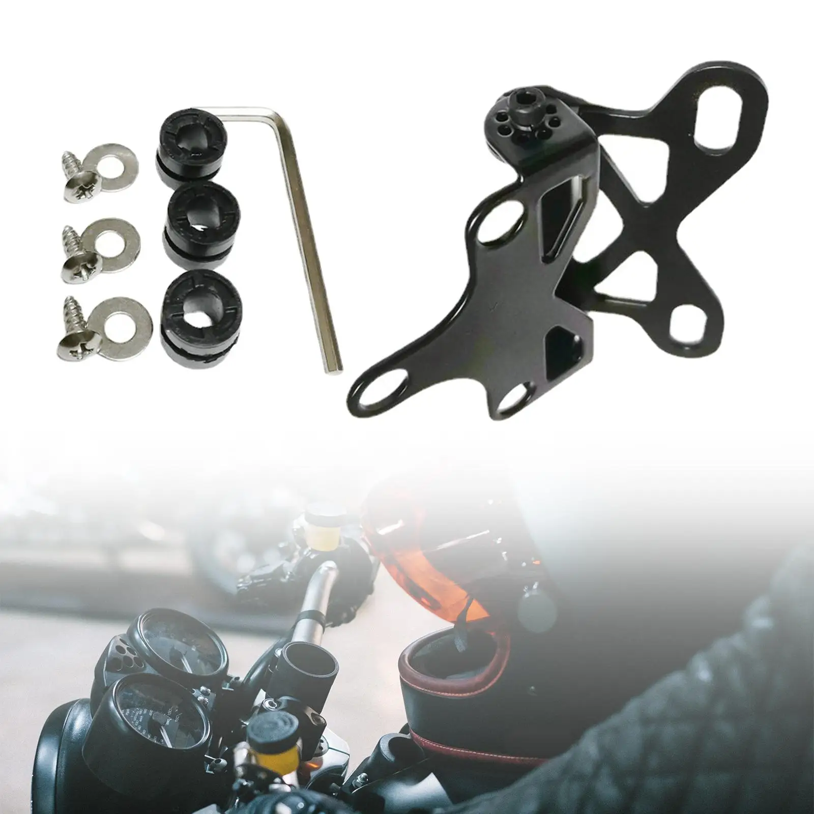 Gauge Mount Bracket Replaces Repair Parts Spare Easy to Install Motorcycle Instrument for 182 LCD