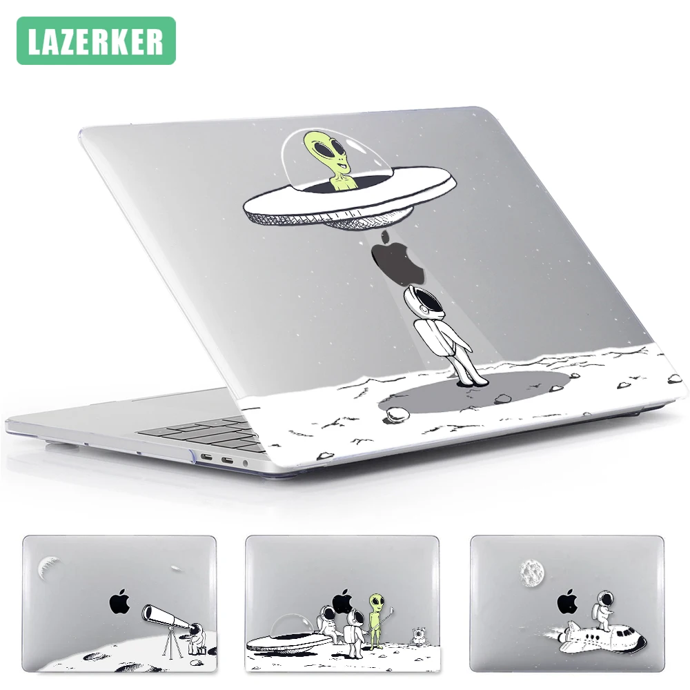

Crystal Case For Macbook Air Pro M1 13 12 14 15 16 A2485 A2442 A2337 A2338 A2179 Astronaut Laptop Shell Case With Keyboard Cover