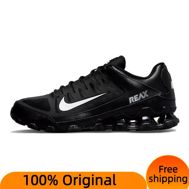 Кроссовки Nike Reax 8 черные белые 621716-033