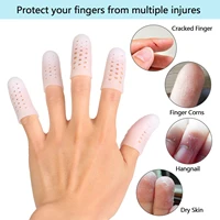 2pcs finger protection gel bunion blisters protector stretchers toe separators foot care tool toe tube
