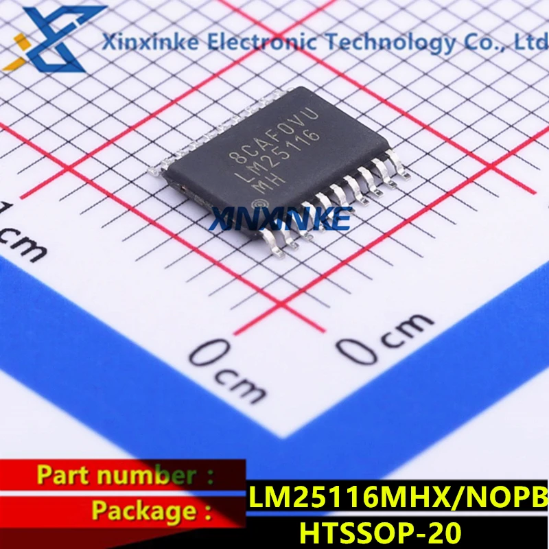 

LM25116MHX/NOPB LM25116MH HTSSOP-20 Switching Controllers 6-42V Wide Vin, Current Mode Synchronous Buck Controller