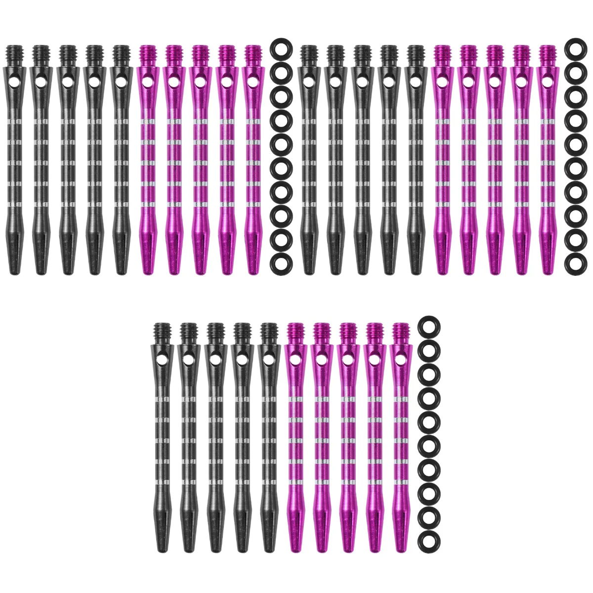 

Dart Shafts Tip Accessoriesshaftflights Kit Thread 2Ba Mediumsteelaluminum Stems