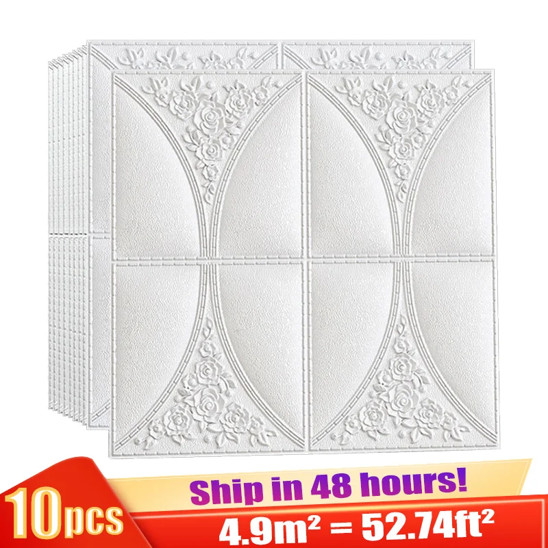 

10 шт., настенные 3D-наклейки на потолок