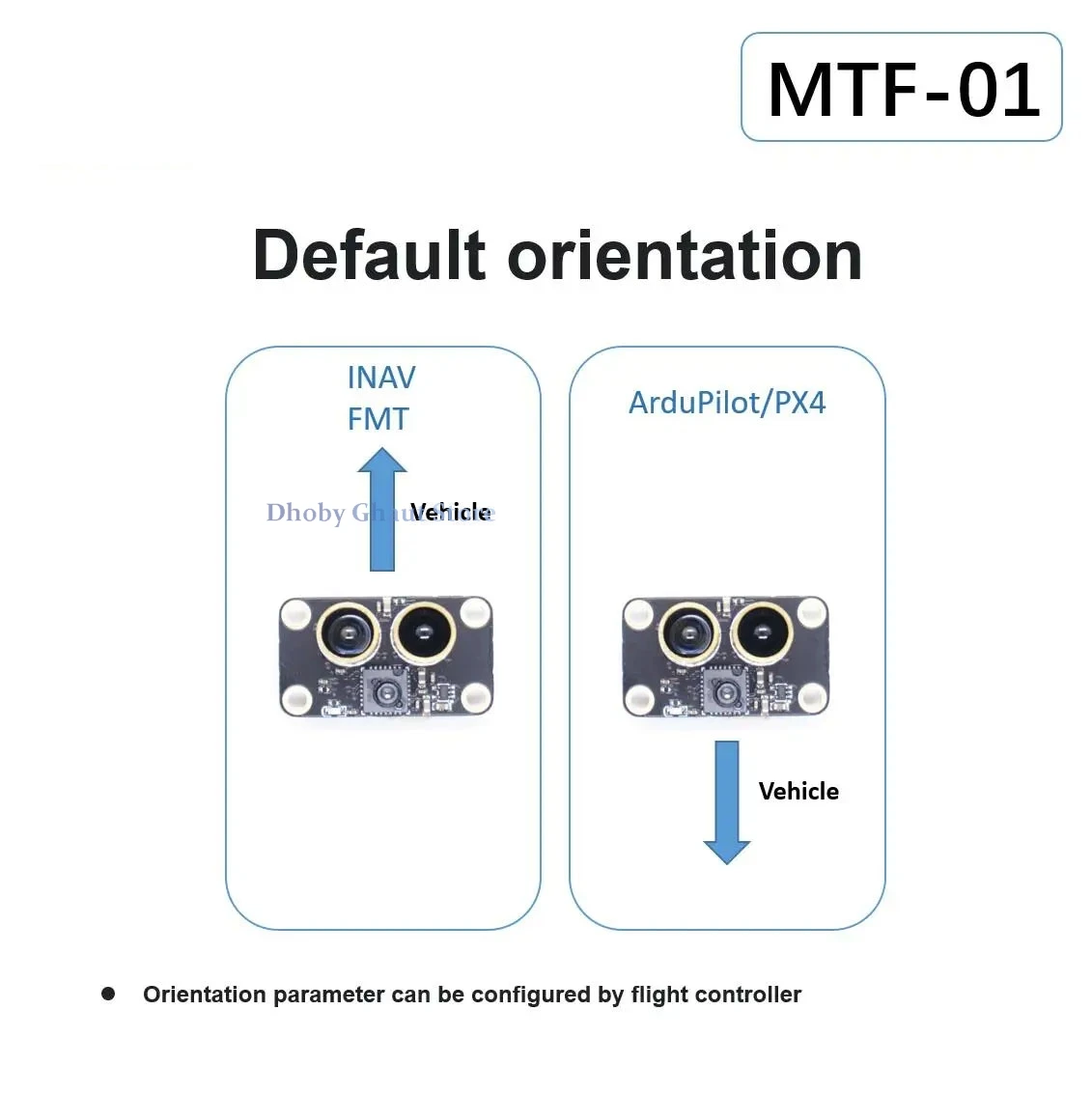 Оптический расход MicoAir и лидар Фотодатчик совместимый с Ardupilot/PX4/INAV PMW3901