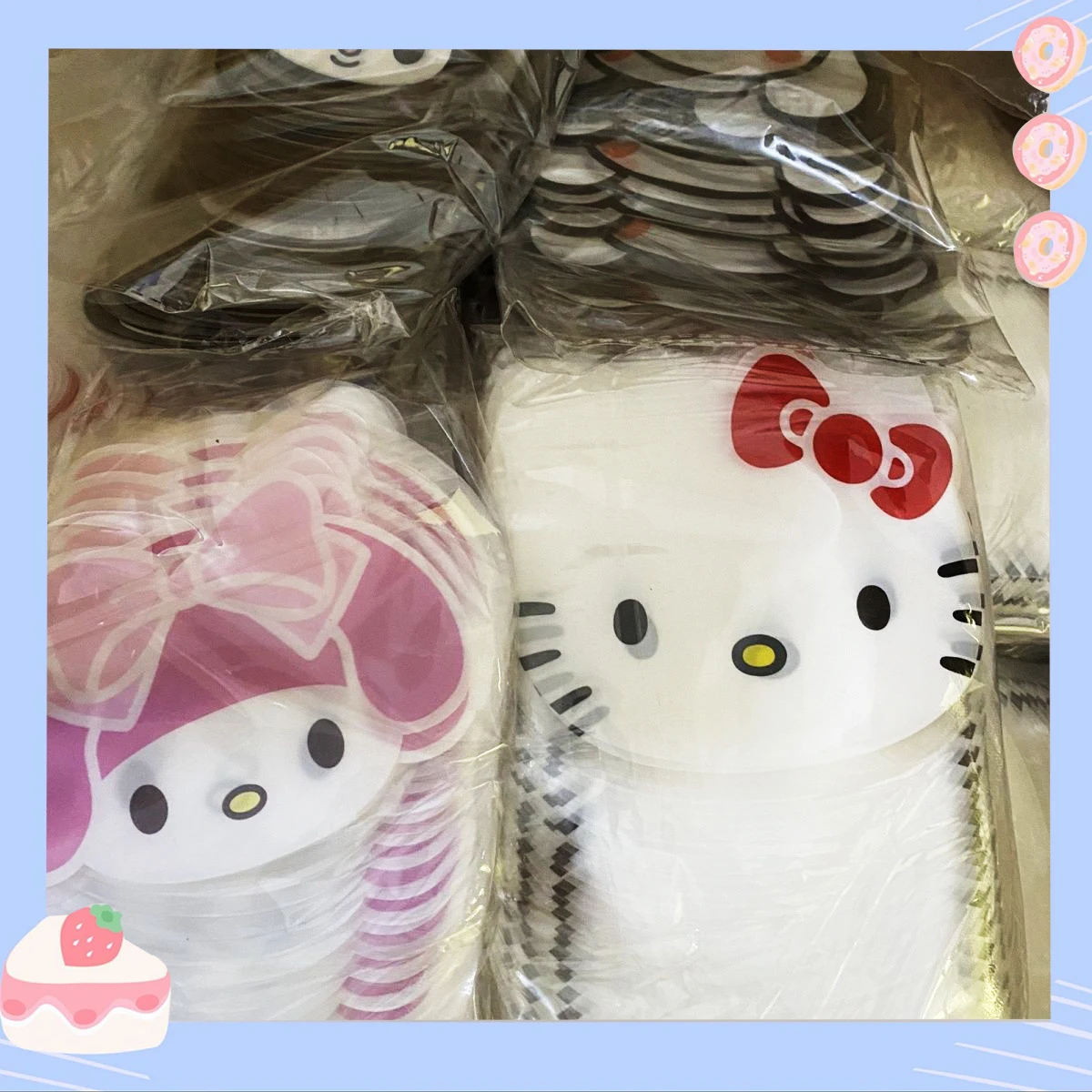 

Sanrioed Storage Sealed Bag Kawaii Anime My Melody Hello Kitty Pochacco Kuromi Cute Jewelry Sundries Dustproof Waterproof Toy